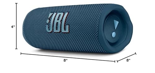 JBL Flip 6 (Blue) + Bundle with divvi! Protective Hardshell Case 7
