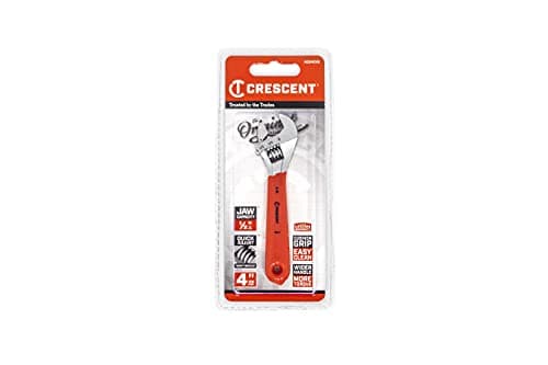 Crescent 4" Adjustable Cushion Grip Wrench - Carded - AC24CVS 5