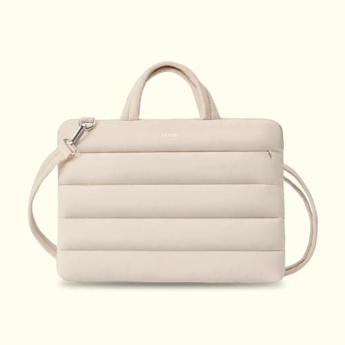 Vandel 15-16 inch Laptop Carrying Case Sleeve with Strap, Shoulder Bag with Handle, 16 in Laptop Computer Bag for Women, MacBook Air 15 Inch Carrying Case, MacBook Pro 16, 15.6 in HP, Dell Messenger 9