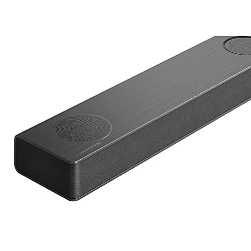 LG S80QR 5.1.3ch Sound bar with 4ch Rear Speakers, Center Up-Firing, Dolby Atmos DTS:X, Works with Airplay2, Spotify HiFi, Alexa, High-Res Audio, Synergy TV, Meridian 11