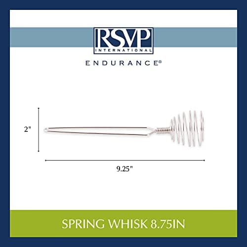 RSVP Endurance Spring Whisk, 9-1/4-Inch (1 Pack) 6