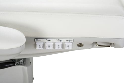 Silver Fox - Facial Chair for Esthetician, Electric Spa Treatment Chair with 4 Motors, Professional Beauty Bed, Adjustable Salon Treatment Table with 240° Rotation - 2246EB, Black 5