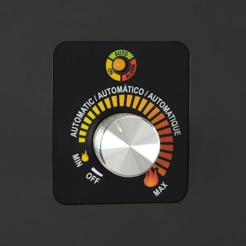 PelPro PP60 Pellet Stove for Home Heating - 60 lb Hopper, 33,200 BTU Heats up to 1,500 Sq. Ft., Easy-Dial Temp Control, Built-in Thermostat with Auto-Ignition, Variable Speed Blower 5