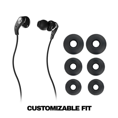 Skullcandy Set USB-C Wired Earbuds with Noise Isolating Fit, in-Line Microphone Call and Track Control for iPhone Android, Ear Gel Sizes Included for Custom Fit - True Black 7