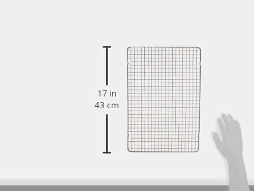 Nordic Ware 43343 Oven Safe Nonstick Baking & Cooling Grid (1/2 Sheet), One Size, Steel 8