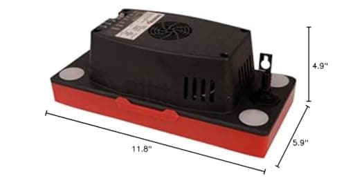 AprilAire 4856 Low Profile 120V Dehumidifier Condensate Pump for AprilAire Crawl Space, Basement, Whole-House Dehumidifier Models E070, E080, E100, E130, 1820, 1830, 1850, 1852, 1870, 1872 10
