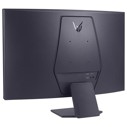 LG 32GS60QC-B Ultragear 32-inch Curved Gaming Monitor QHD (2560x1440) 180Hz 1ms 1000R AMD FreeSync HDR10 HDMIx2 DisplayPort Borderless Design Black Stabilizer DAS Crosshair FPS Counter - Black 8