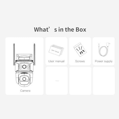 VSTARCAM 4MP+4MP Dual Lens Security Camera Outdoor, 2K, 360° Pan & Tilt, PIR Motion Detection, Spotlight & Siren Alarm, Full Color Night Vision, 2-Way Audio, IP66, Cloud & SD Card Storage 9