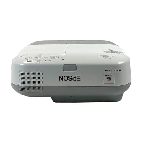 Epson PowerLite 475W 3LCD Projector Ultra Short Throw, Bundle HDMI Cable, Power Cable, Remote Control (Renewed)