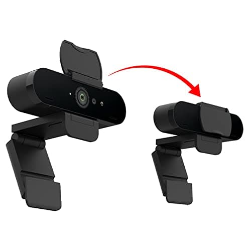Lens Shutter Privacy Cover Compatible for Logitech C920 Pro /C920x/ C922x/ C920/C922 Pro/C930C/C930/C930e/ C920s/Pro 22/ Logitech Brio 4K Ultra HD Webcam/HD Webcam C310 (Renewed)