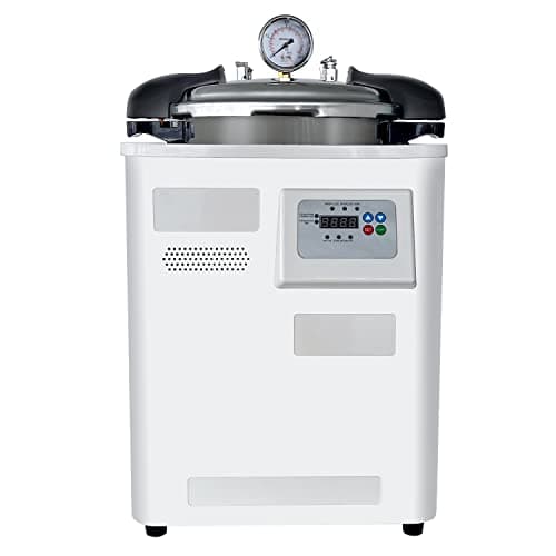 WEST TUNE Autoclave Sterilizer, 18L High Pressure Steam Autoclave with LED Digital Display, Stainless Steel Lab Sterilization Machine