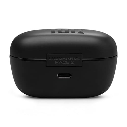 JBL Endurance Race 2 - Waterproof (IP68) Sports True Wireless Earbuds with 4 mics for Crisp, Clear Calls, JBL Pure Bass Sound, 48Hrs of Playback, Plus Speed Charging & Active Noise Cancelling (Black) 7