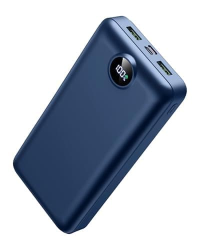 Portable Charger Power Bank 50000mAh 22.5W Fast Charging Battery Bank USB C External Battery Pack with 3 Output & 2 Input Digital Display Travel Essential for iPhone 16/15/14/13/12, Samsung, iPad etc