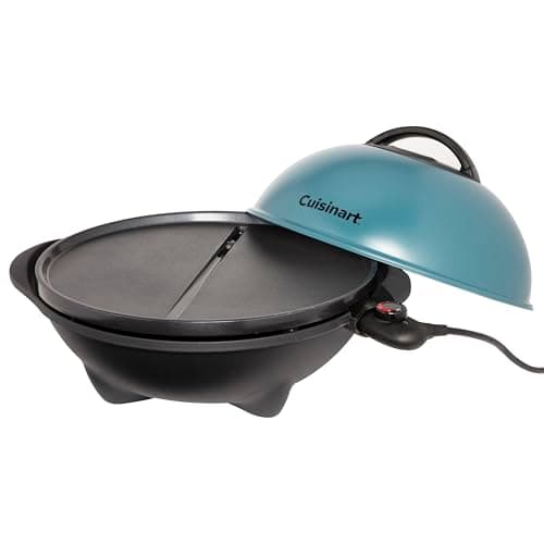 Cuisinart Indoor/Outdoor Electric Griddle, 2-in-1 Portable BBQ with Flat Top Nonstick Cooking Surface, Adjustable Heat, Stand/Tabletop Options for Cookouts, Barbecues & Small Spaces, No Tools Needed 8
