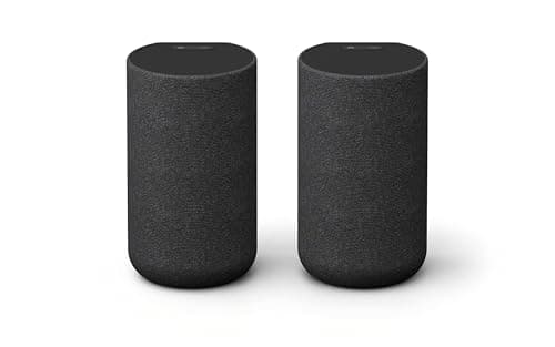 Sony SA-RS5 Wireless Rear Speakers with Built-in Battery for BRAVIA Theater (BAR 8, BAR 9), HT-A7000/A5000/A3000 and STR-AN1000