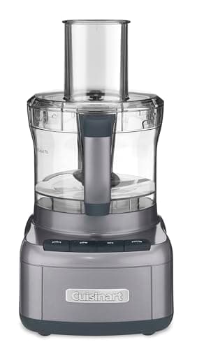 Cuisinart 8 Cup Food Processor, 350-Watt Motor, Gunmetal, FP-8GMP1