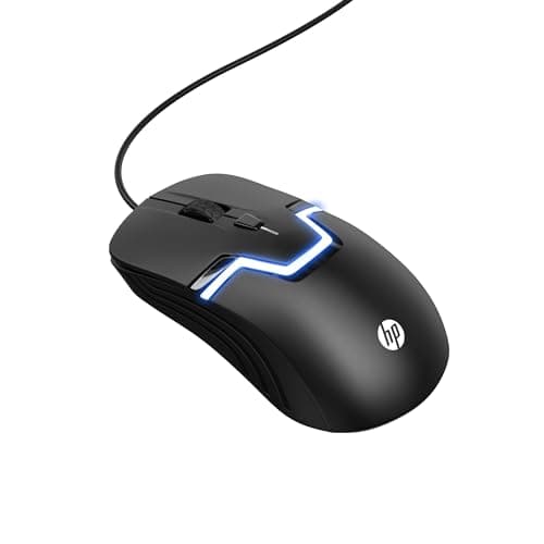 HP Wired RGB Gaming Mouse High Performance Mouse with Optical Sensor, 3 Buttons, 7 Color LED for Computer Notebook Laptop Office PC Home 9