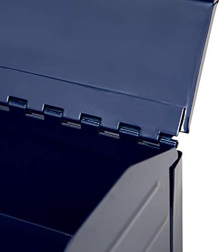 TCE ATB102U Torin 16" Hip Roof Style Portable Steel Tool Box with Metal Latch Closure, Blue 7