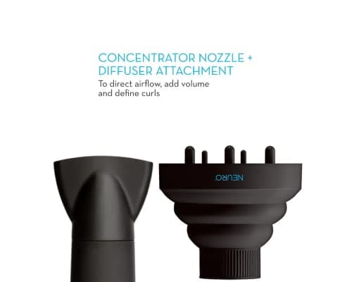 Neuro by Paul Mitchell Grip Handle-Free Hair Dryer, Multiple Heat + Speed Settings, Cool Shot Button 5
