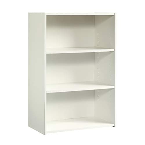 Sauder Beginnings 3-Shelf Bookcase/ Book shelf, Soft White finish