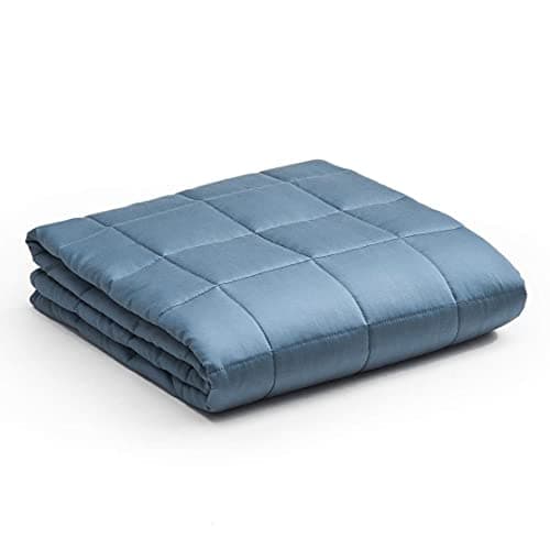 HomeSmart Cooling Weighted Blanket Queen Size 40 lbs, Designed with Hi-Tek Stay Cool Fabric On Both Sides of The Blanket, Machine Washable, Perfect for Couples 8
