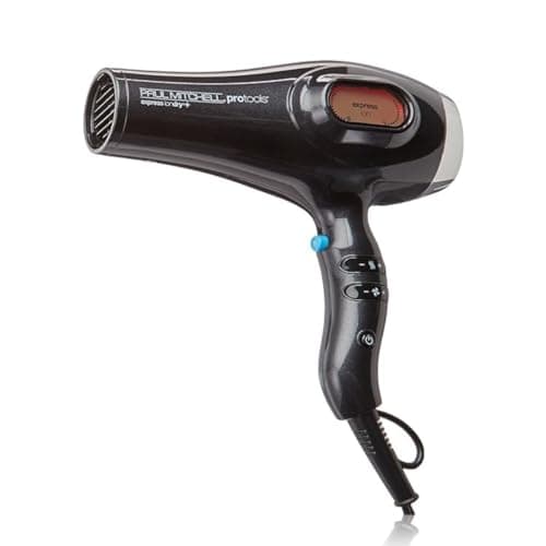 Paul Mitchell Express Ion Dry + Hair Dryer, Digital Ionic Hair Dryer, Multiple Heat + Speed Settings, for Salon-Level Blowouts