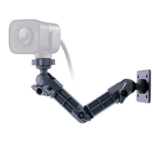 AceTaken Webcam Wall Mount, C920s Stand Holder Compatible with Logitech C920s StreamCam C922x C920 C930e C615 Brio C925e 9