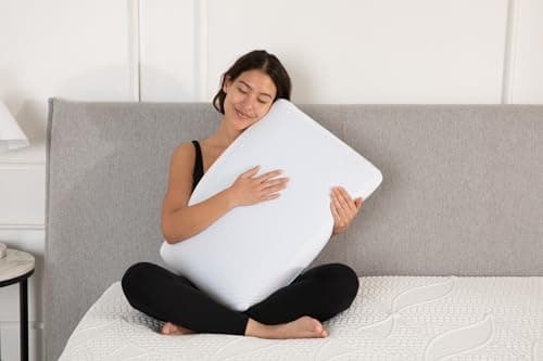 Cool Gel Cooling Pillow for Sleeping, Standard Size Cooling Memory Foam Pillow for Hot Sleepers, Reversible Ergonomic Design, Pressure Relief, Spine Alignment, Side, Back Contouring Support 5