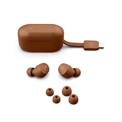 JLab Go Air Pop+ Tones True Wireless Earbuds, in Ear Headphones, Bluetooth Earphones, 35H Playtime Ear Buds, Bluetooth Earbuds with Microphone, USB-C Charging Case, Dual Connect, EQ3 Sound, (1615 C) 5