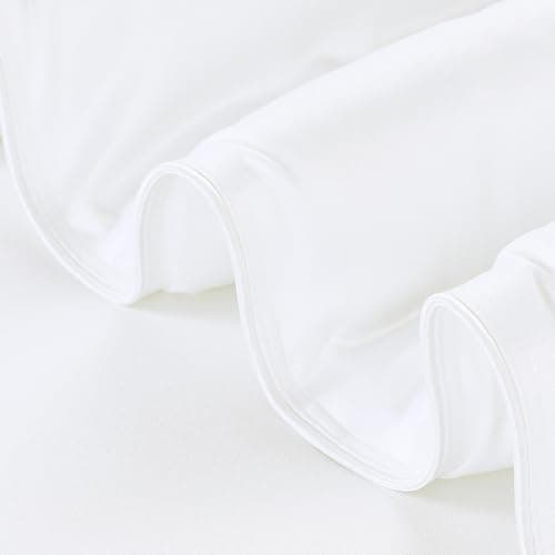 HOMBYS All-Season Pet Hair Resistant Duvet - King, Anti-Static & Hair Repellent Comforter for Pet Owners, Easy Care, Ultra-Soft (White) 6