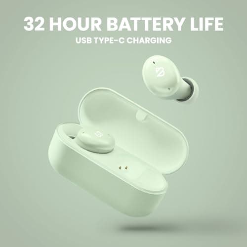Back Bay Audio Tempo 30 Wireless Earbuds for Small Ears - Award-Winning Sound, Sweatproof Bluetooth Earbuds, Comfortable Ear Buds for Women, Green Earphones Small Ear Canals, Long Battery Headphones 6