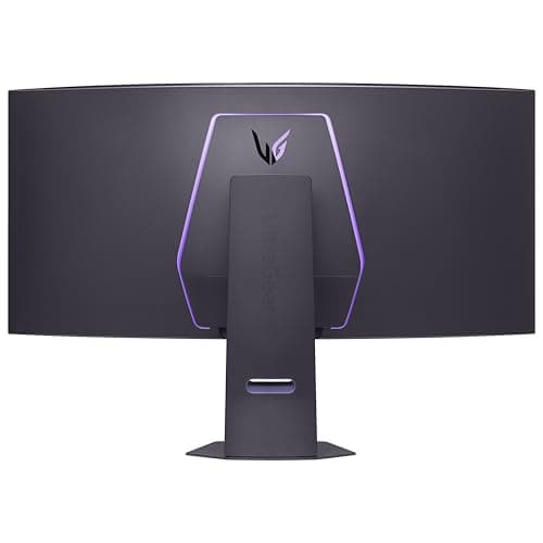 LG 45GX950A-B 45-inch Ultragear 5K2K WUHD (5120 x 2160) OLED Curved Gaming Monitor, Dual-Mode, 165Hz, 0.03ms, NVIDIA G-Sync, AMD FreeSync Premium Pro, HDR True Black 400, USB Type-C 90W, DP2.1 18