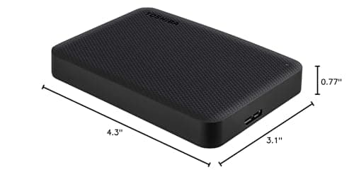 Toshiba Canvio Advance 4TB Portable External Hard Drive USB 3.0, Black - HDTCA40XK3CA 8