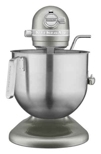KitchenAid KSM8990CU 8-Quart Commercial Countertop Mixer, 10-Speed, Gear-Driven, Contour Silver 5