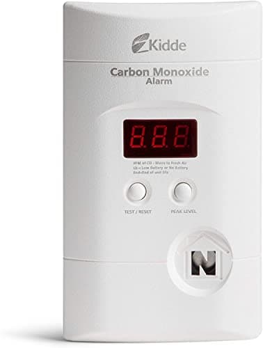Kidde Carbon Monoxide Detector, Plug In Wall with 9-Volt Battery Backup, Digital LED Display - 2 Pack 14