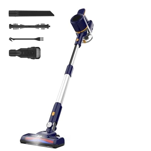 Powaert N7S Cordless Vacuum Cleaner, 6-in-1 Lightweight for Pet Hair, Carpet, Floor