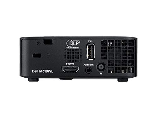 Dell M115HD Mobile LED Projector, WXGA 1280x800, HDMI USB Inputs, 1GB Internal Memory, 450 ANSI Lumens 2