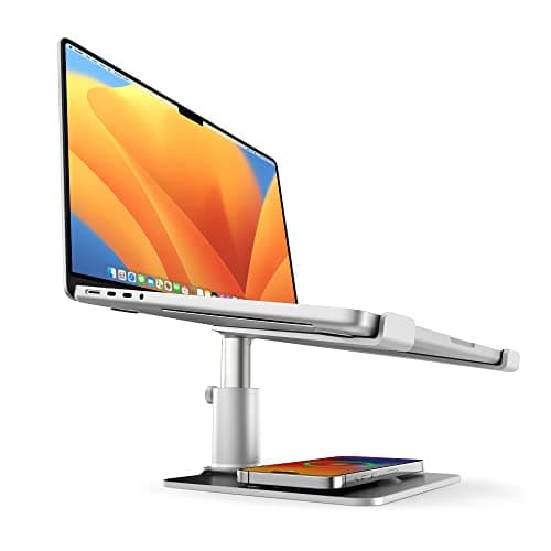 Twelve South HiRise Pro | Ergonomic, Height-Adjustable Premium Stand for Laptops and MacBooks