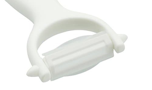 Ceramic Y Peeler - Great for Vegetables, Fruit, and Potatoes, Blade Protector Included, Dishwasher Safe | by Lynn & Riley 5