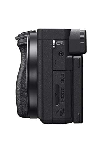 Sony Alpha a6400 Mirrorless Camera: Compact APS-C Interchangeable Lens Digital Camera with Real-Time Eye Auto Focus, 4K Video, Flip Screen & 16-50mm Lens - E Mount Compatible - ILCE-6400L/B, Black 6