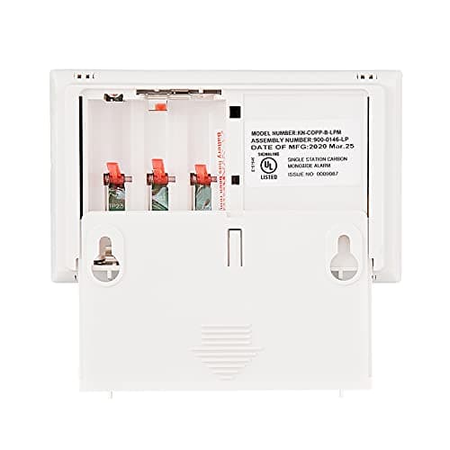 Kidde Carbon Monoxide Detector, AA Battery Powered CO Alarm with LEDs, Test-Reset Button, Low Battery Indicator, Portable 7