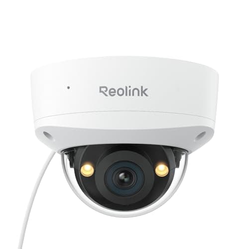 REOLINK RLC-1240A First 12MP Vandalproof PoE Security Camera,145° Wide Viewing Angle, Featuring Color Night Vision, Two-Way Talk, Smart Person/Vehicle/Animal Detection, Weatherproof