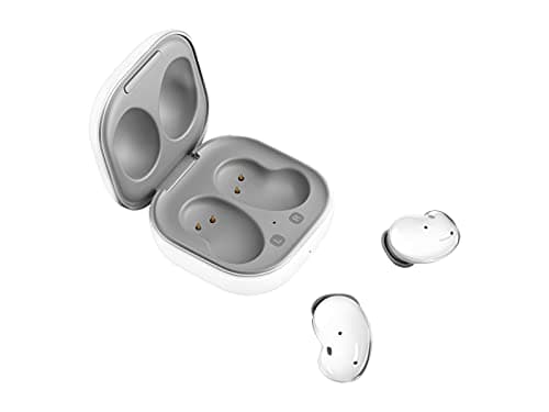 SAMSUNG Galaxy Buds-Live Active Noise-Cancelling Wireless Bluetooth 5.0 Earbuds (Mystic White) 6