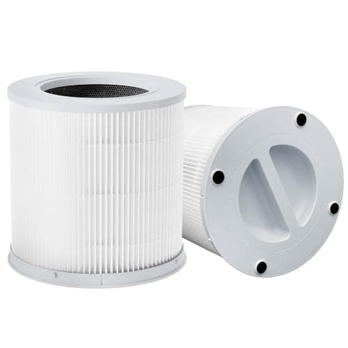 Slirceods mi4 Compact Air Filter Replacement for Air Purifier Compatible with Xiaomi 4 Compact Air Purifier Filter (2pack)