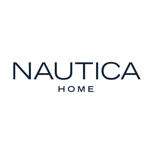 Nautica - Queen Fitted Sheet, Cotton Percale Bedding, Casual Home Decor (Beaux Stripe Blue, Queen) 7