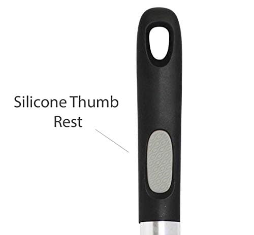 Mirro A7972484 Get A Grip Aluminum Nonstick 3-Quart Saucepan with Glass Lid Cover Cookware, Black 7