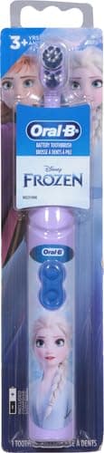 Oral-B Kids Battery Power Electric Toothbrush Featuring Disney's Frozen for Children and Toddlers Age 3+, Soft (Characters May Vary) (Pack of 2) 2