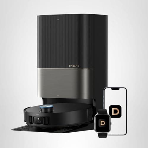 DREAME X50 Ultra Robot Vacuum and Mop with Auto-Empty and Mop Self-Cleaning, 20,000Pa Suction, Obstacle Avoidance and 360° Navigation, Corner to Edge Deep Cleaning, Detangling Brush 8