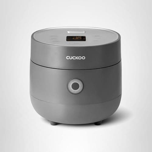 CUCKOO Micom Rice Cooker 3-Cup Uncooked / 6-Cup Cooked with Nonstick Inner Pot, Small Rice Maker with 8 Menu Options, Fuzzy Logic Technology, Auto Clean, Quick Rice Mode, Gray (CR-0375FG) 9