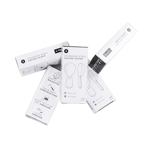 Coffee Scoop - Brushed Stainless Steel - 2 Tablespoon Capacity - Fits inside Airscape Canisters (Brushed Steel) 6